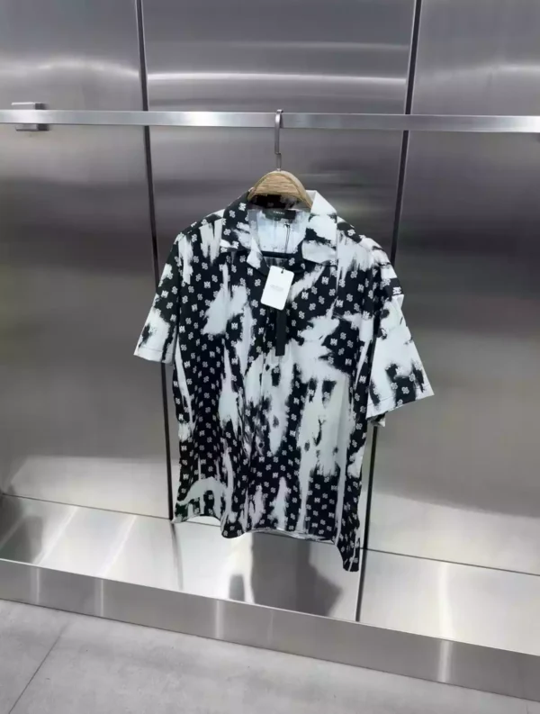 Camisa Amiri Negra y Blanca